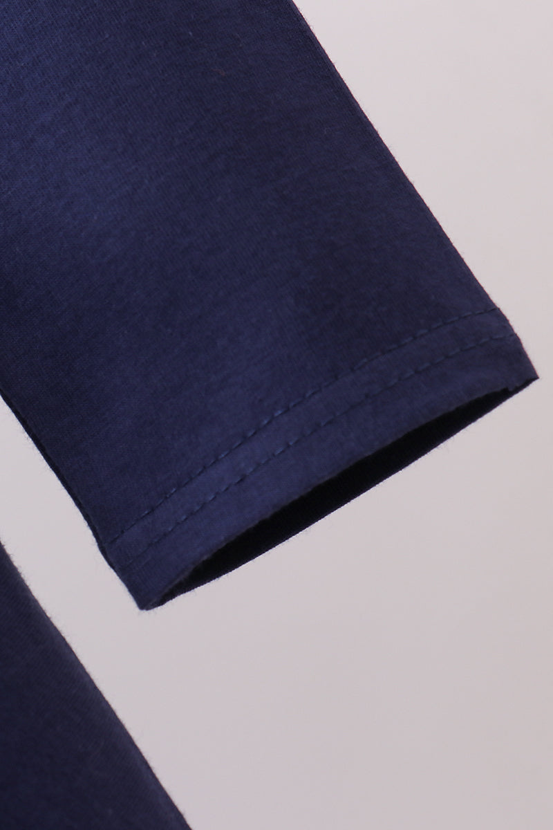 Premium Navy Auburn  tiger applique dress