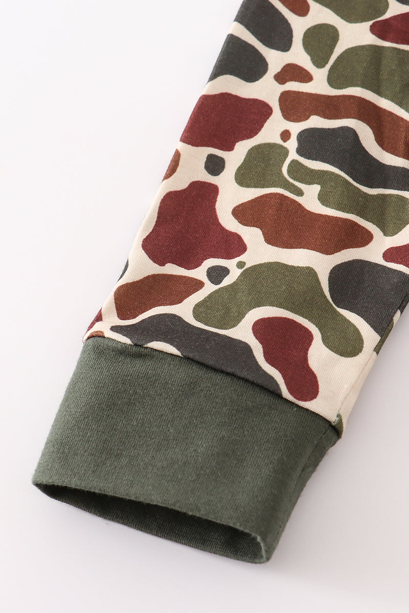 Camouflage dad&me sweatshirt