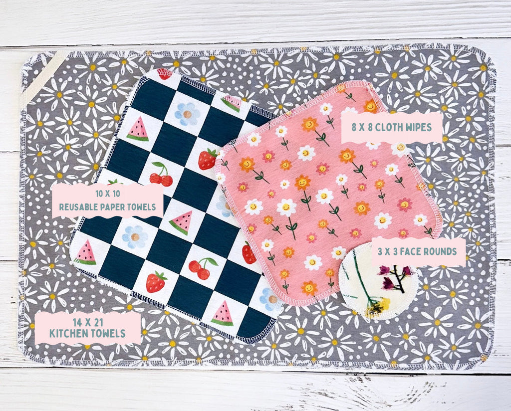 Kitchen Towels--Set of 2--Surprise Prints