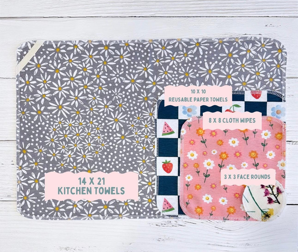Reusable Paper Towels--Paint Swatch