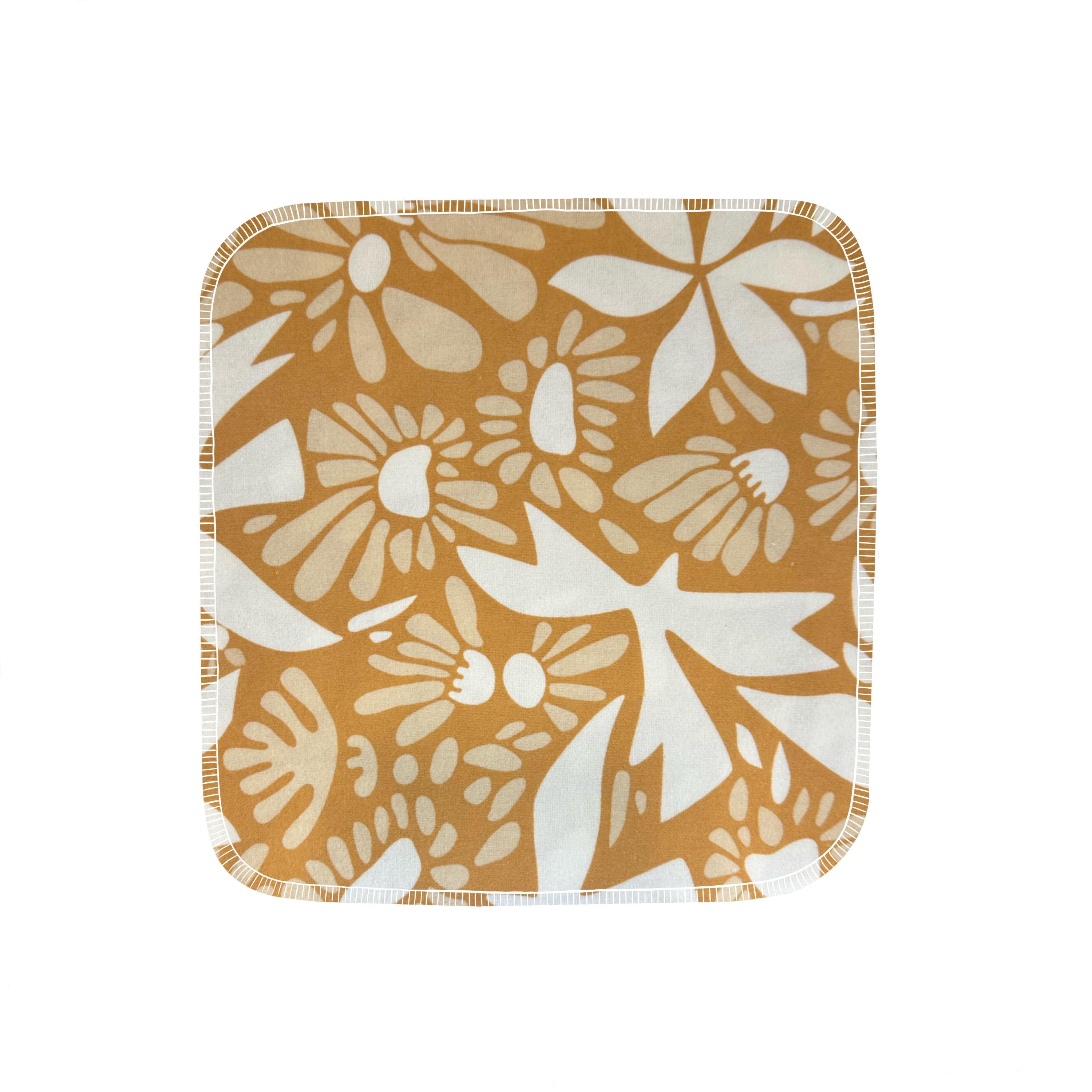 Reusable Paper Towels--Mustard Birds of a Feather