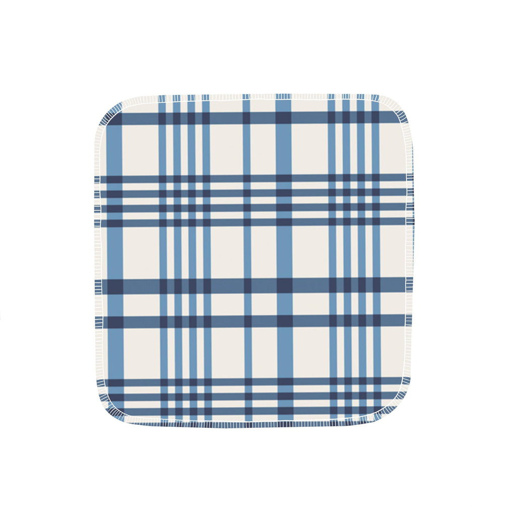Reusable Paper Towel--Blue Skies Plaid