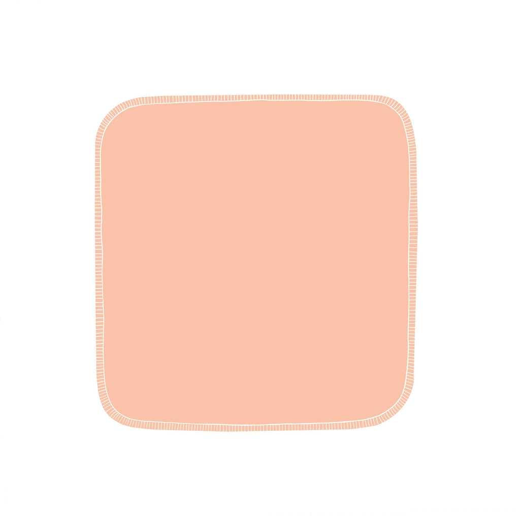 Reusable Paper Towels--Creamsicle